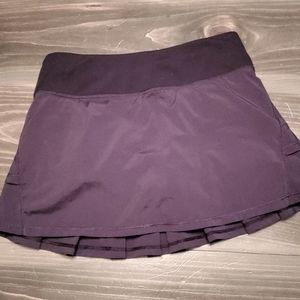 Girls Ivivva Black pleated skirt